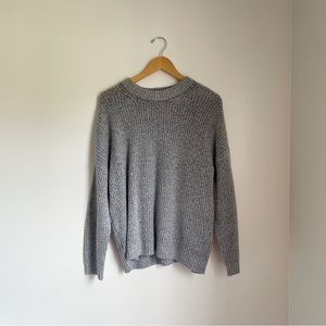 American Eagle - Crewneck Sweater - Gray - Size Medium